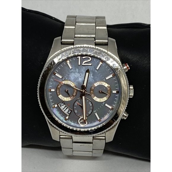 Fossil Perfect Boyfriend ES3883 Women Stainless St - Picture 3 of 12